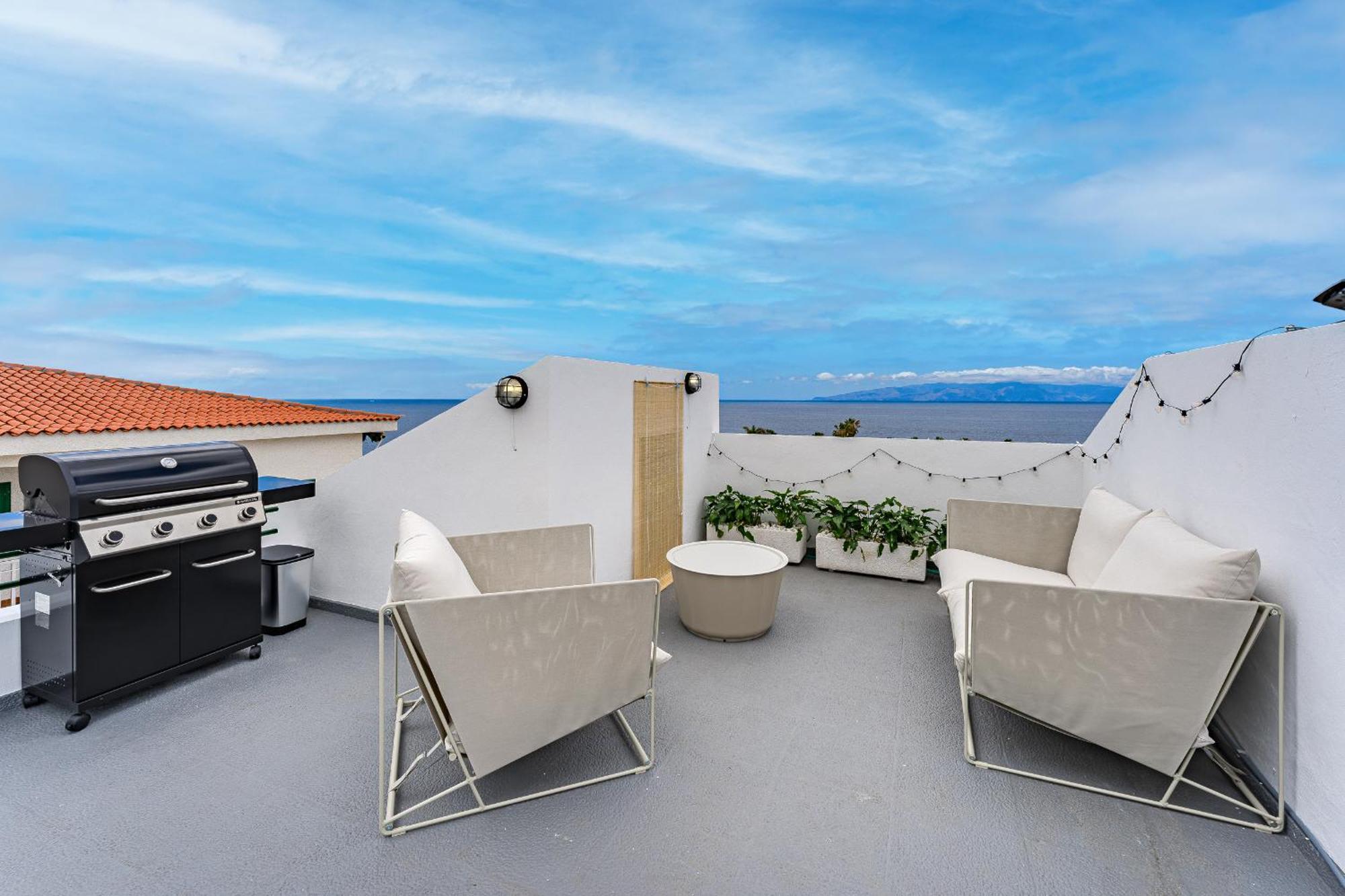 2Bdr Ocean View & Large Private Terrace In Puerto De Santiago Apartment Puerto de Santiago  Exterior foto